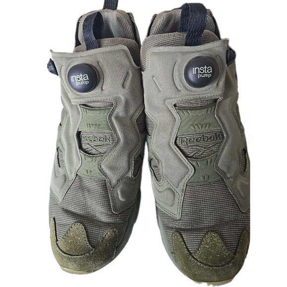 Reebok InstaPump Fury MTP Hunter Green BD1501 Shoes Men's Size 10.5 Sneakers - Picture 4 of 13